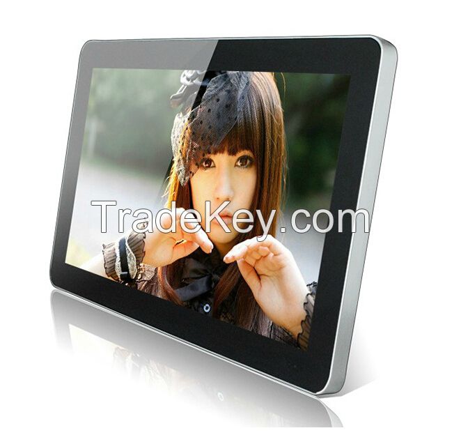 21.5 inch touch panel screen wifi Ethernet advertising display stand