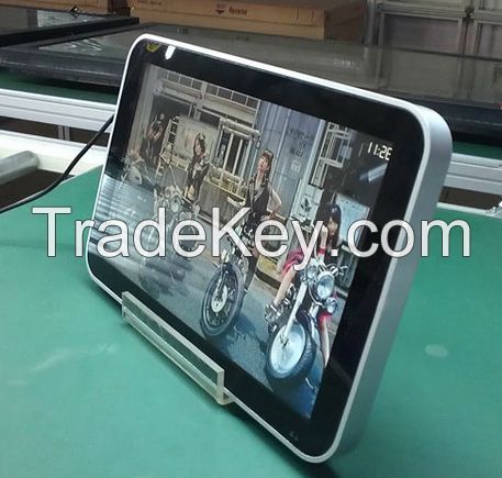 21.5 inch touch panel screen wifi Ethernet advertising display stand