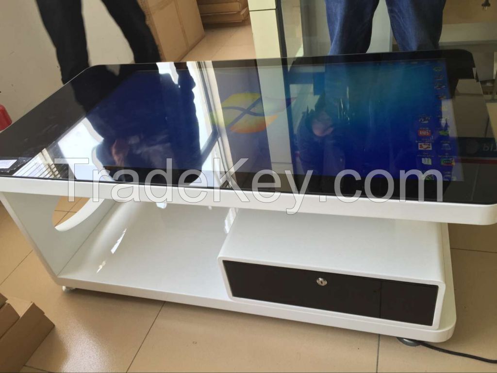 42" waterproof touch screen coffee table / touch table price / touchscreen game tables