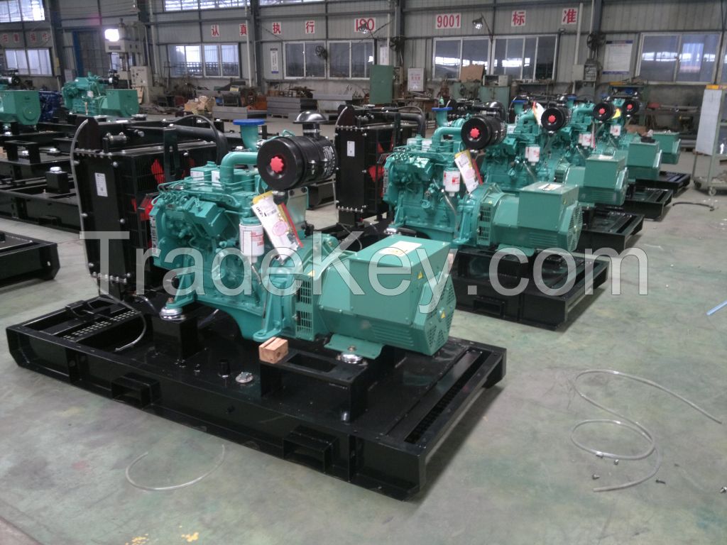 45kw cummins engine 4BT3.9-G2 soundproof type diesel genset