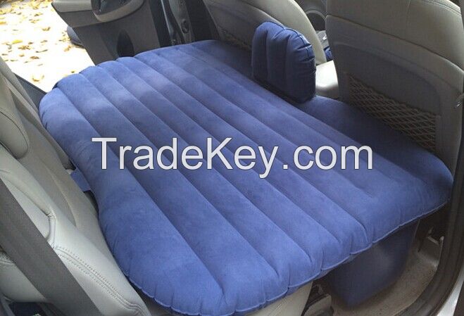 Flocked Inflatable Cushion in car