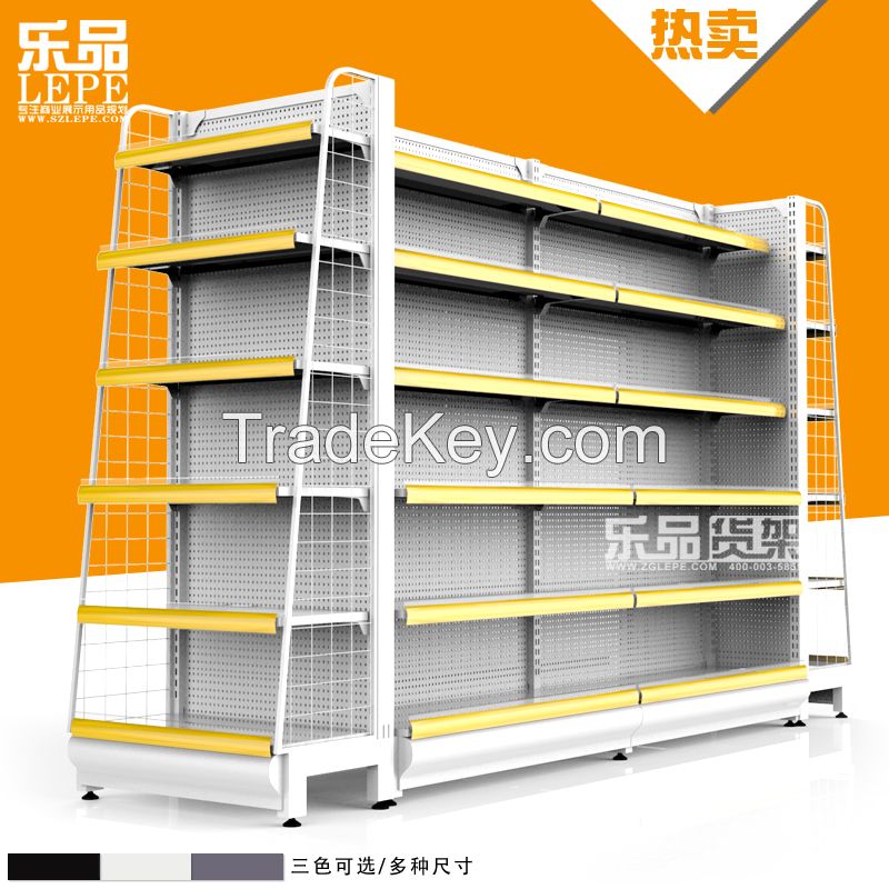 supermarket and store shelves/rack