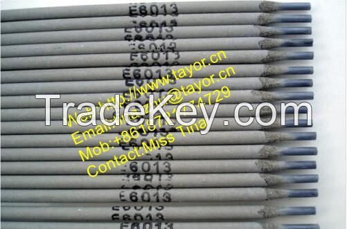 SH.E6013 unalloyed steel welding electrode/AWS E 6013 welding electrode/mild steel welding rods/rutile type coated welding electrode