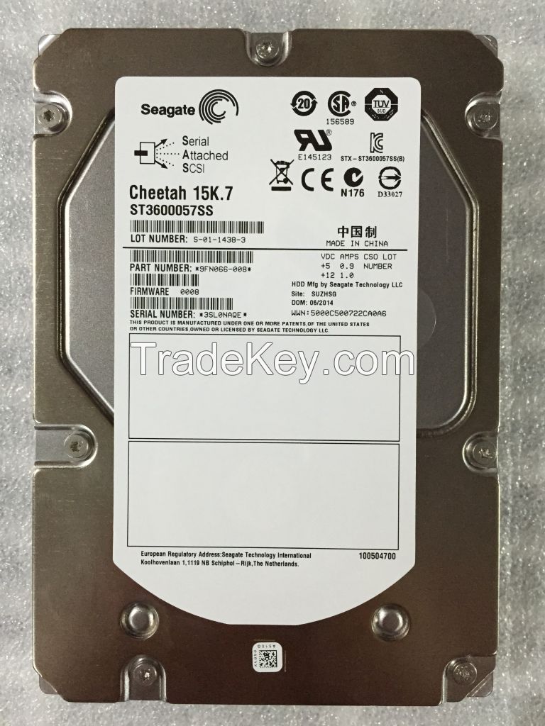 ST3600057SS 600GB 15000RPM 3.5'' 6G 16MB SAS2 Server HDD