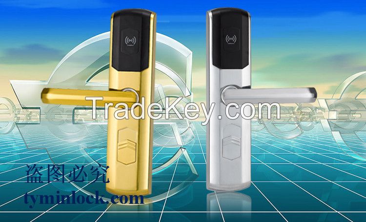 2016 The Latest RF Card Intelligent Hotel Door Lock