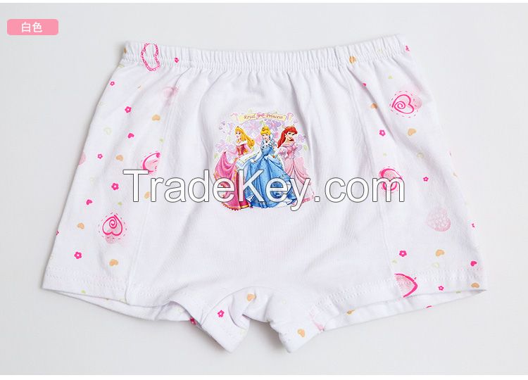 Hot Sale Princess Print Girls' Panties Girls Brief