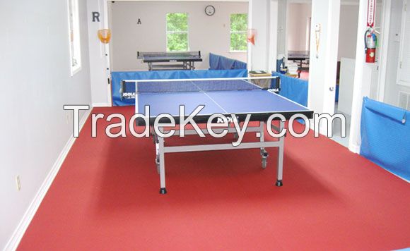 Olympic use table-tennis floors