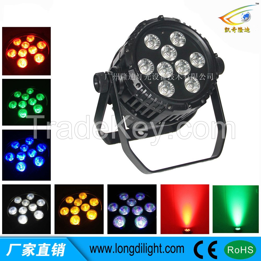 Stage Lighting 9*10W RGBW LED Flat Par /Disco Stage Light/LED Slim Par Light