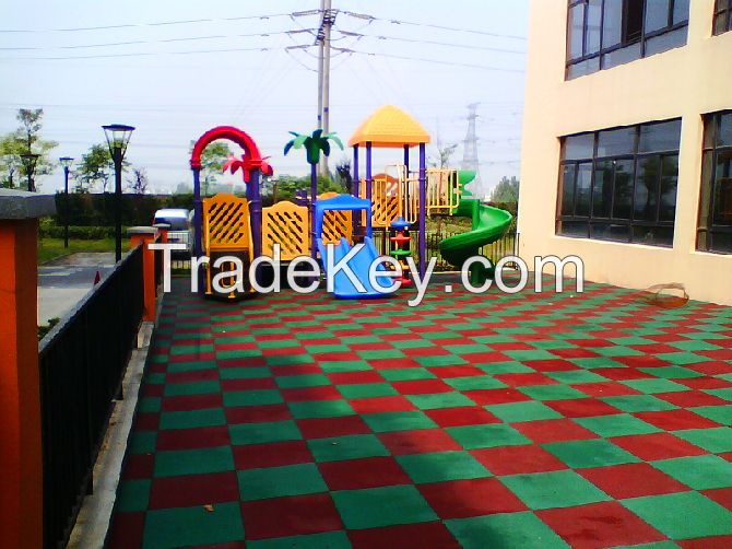 Rubber flooring