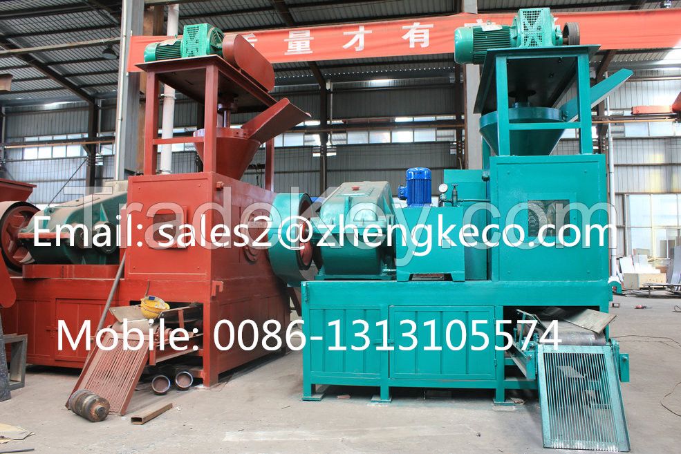 Hydraulic dry powder briquette machine