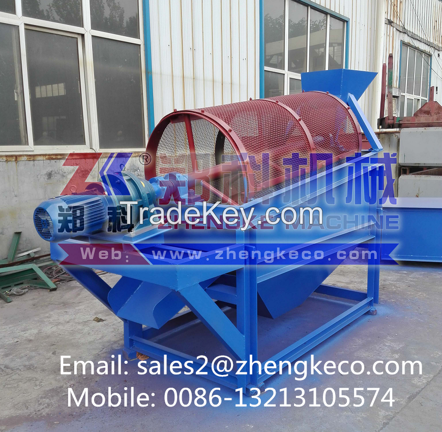 Small investment mining rotary screen equipment (Mobile: 0086-13213105574)