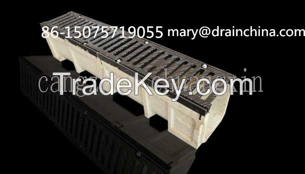 polymer concrete trench drains