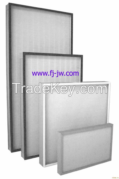 HEPA Filter H14/ H13 / ulpa u15 for Air Aluminum Filter Production