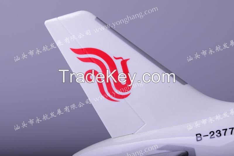 A320 resin plane model Air China