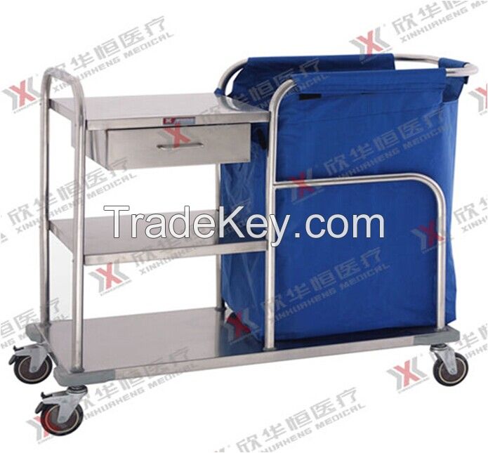 stainless steel nursing trolley