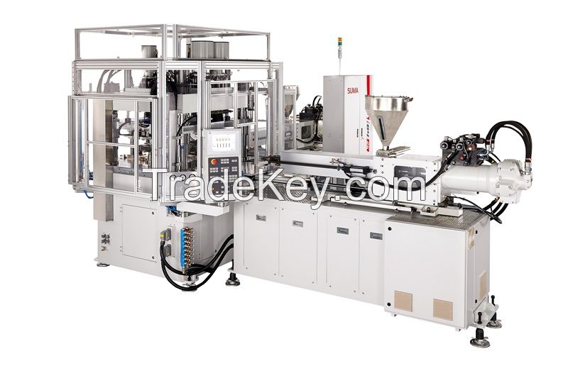 2K (2-layer color) Injection Blow Molding Machine 4-station