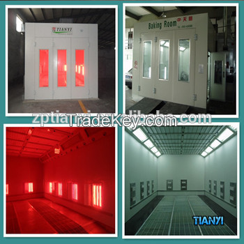 High quality Spray Booth/Car Spray baking Booth/Spray painting booth with Infrared heating
