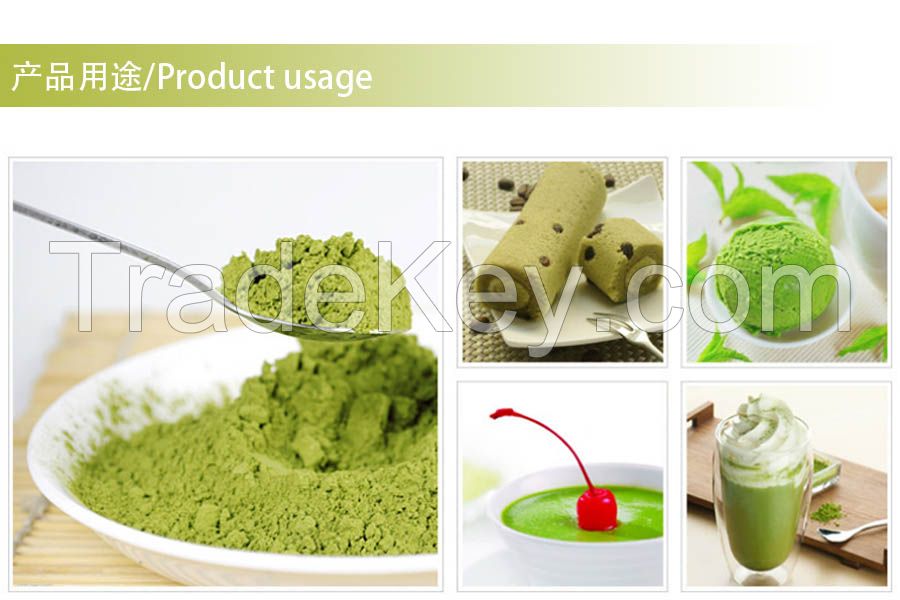 Organic match tea powder