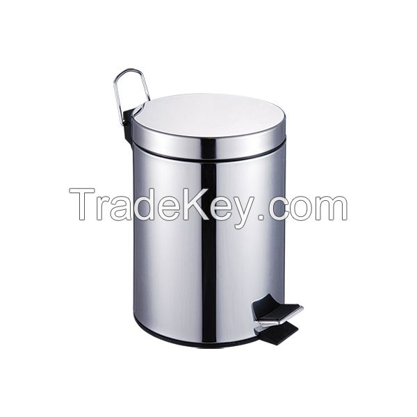 5L round shape dust bin