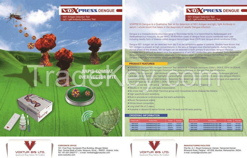 Voxpress Dengue NS1 Antigen Test