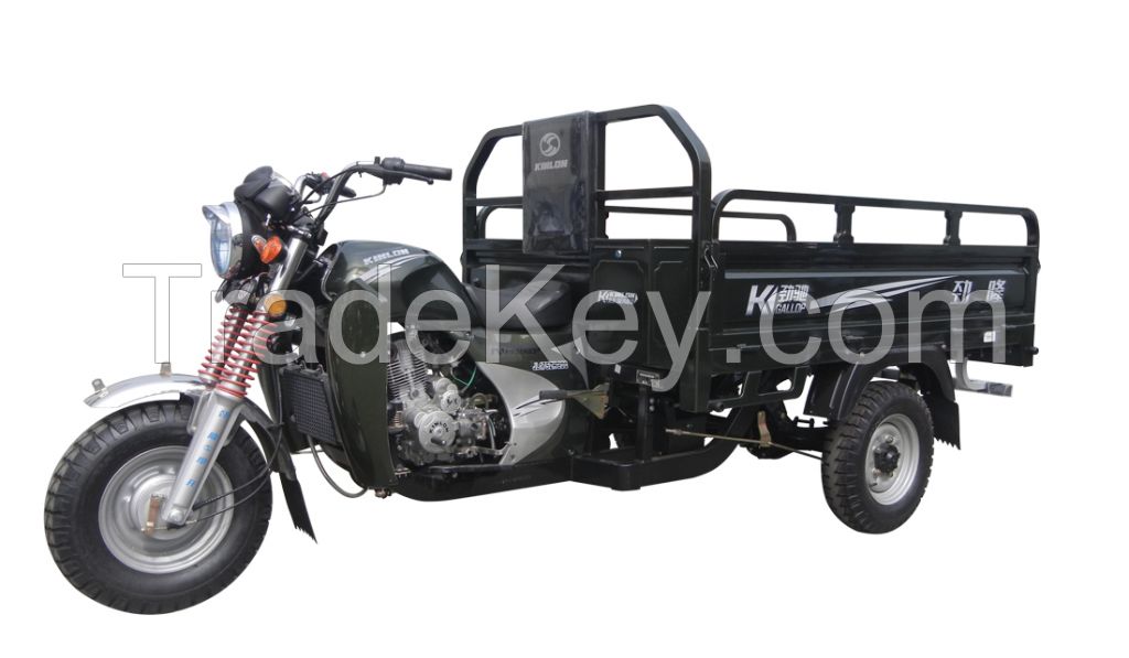 China Loncin Gas cargo use motorcycle JC three wheel open motor tricycle CCC