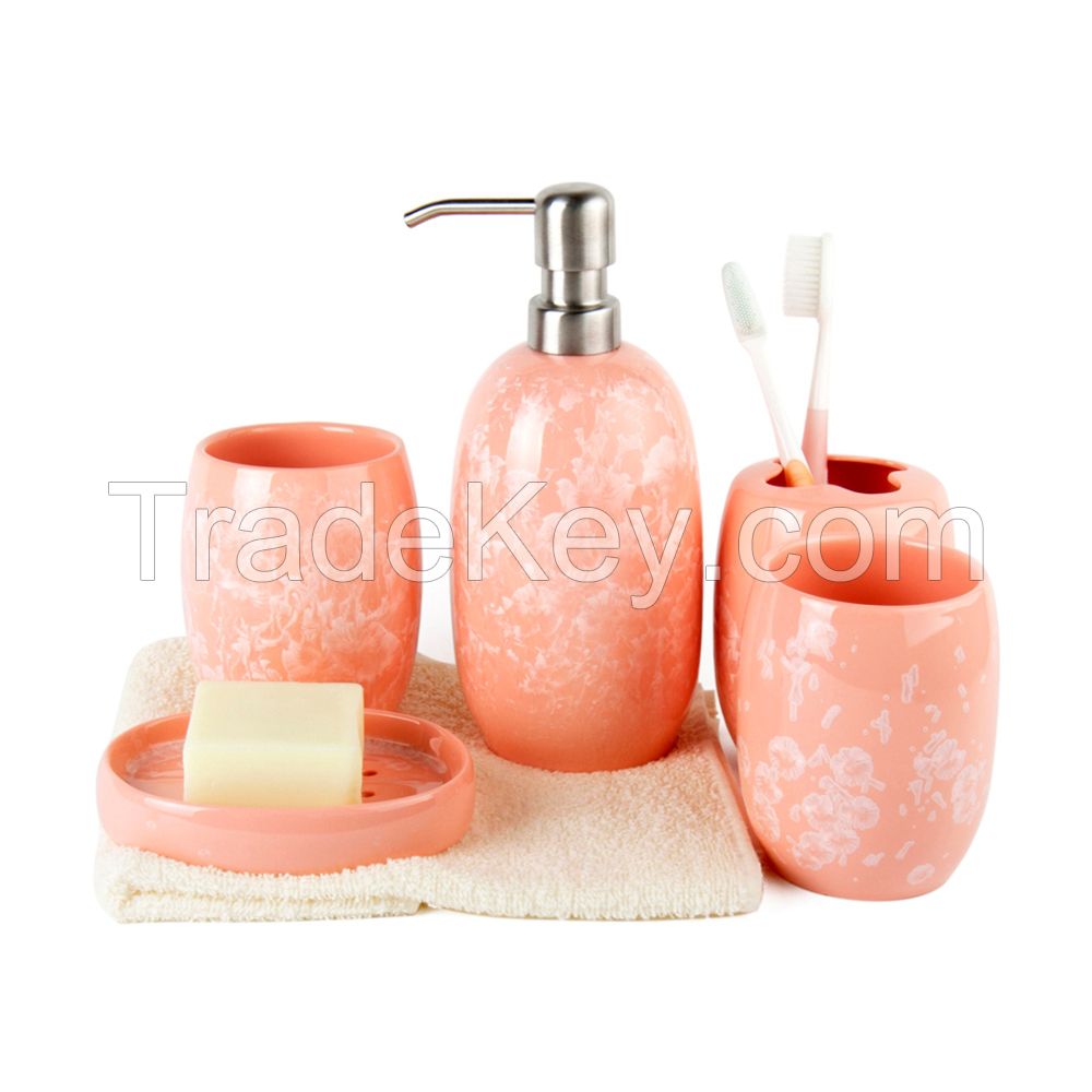 Ice Glaze Bathroom Set