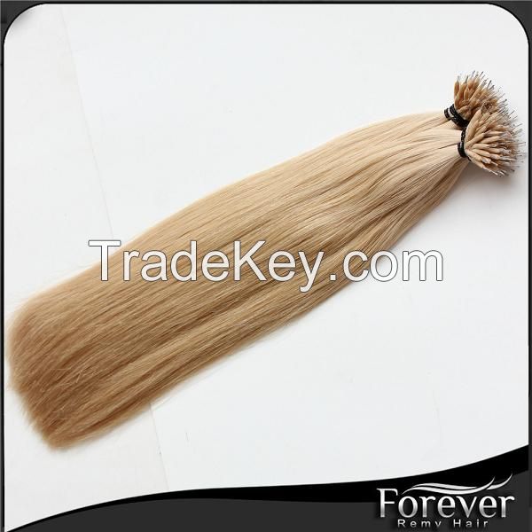 Forever factory real remy hair 18inch nano ring hair extensions