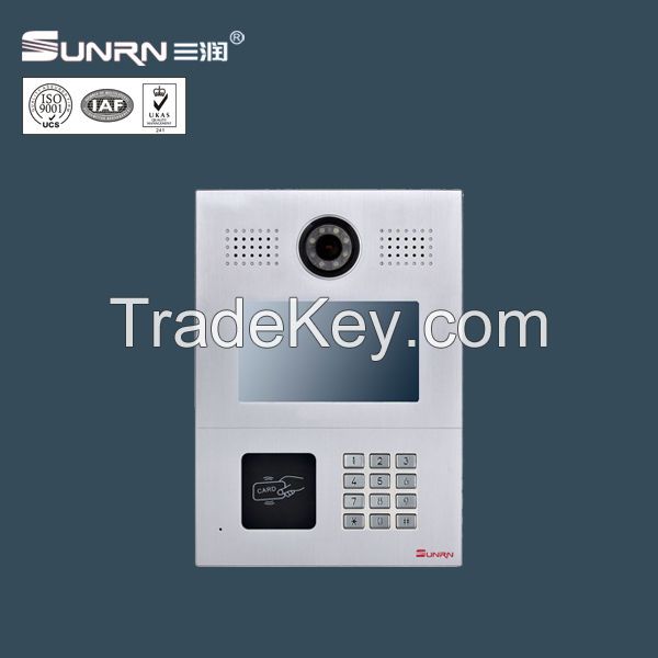 zwave door lock entry door camera intercom with camera