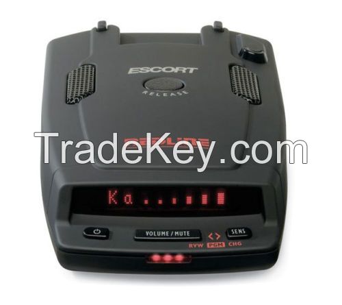 ESCORT REDLINE POLICE RADAR LASER DETECTOR DUAL ANTENNA EXT RANGE PASSPORT EARS