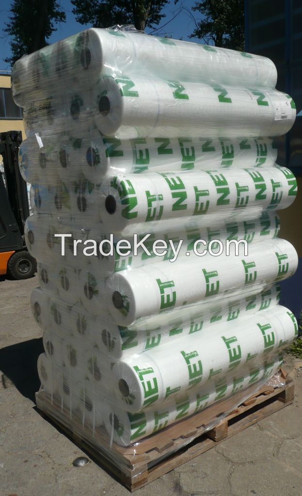 Silage wrapping film and net