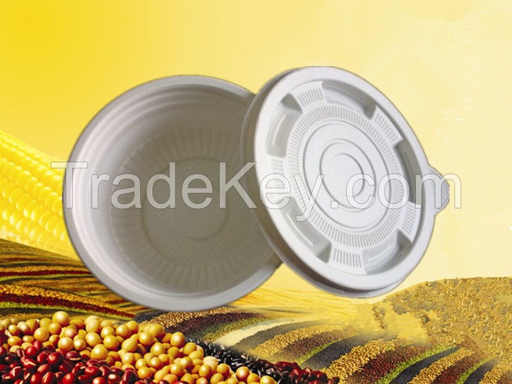 Disposable Biodegradable cornstarch Bowls
