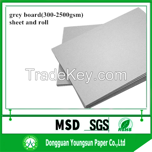 Grey cardboard paper sheet for google cardboard box