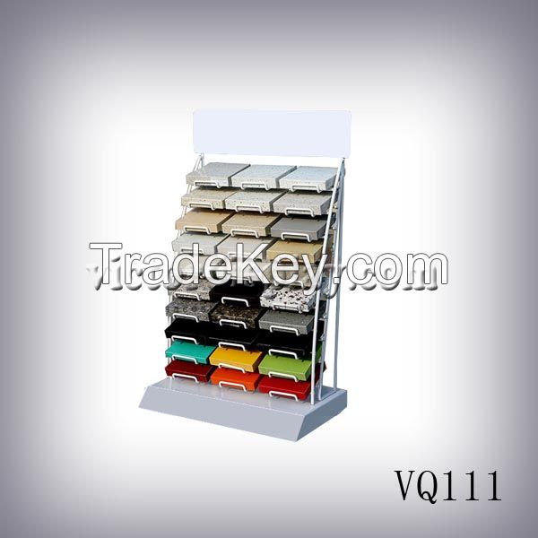 VQ111 Quartzite Sample Rack tabletop