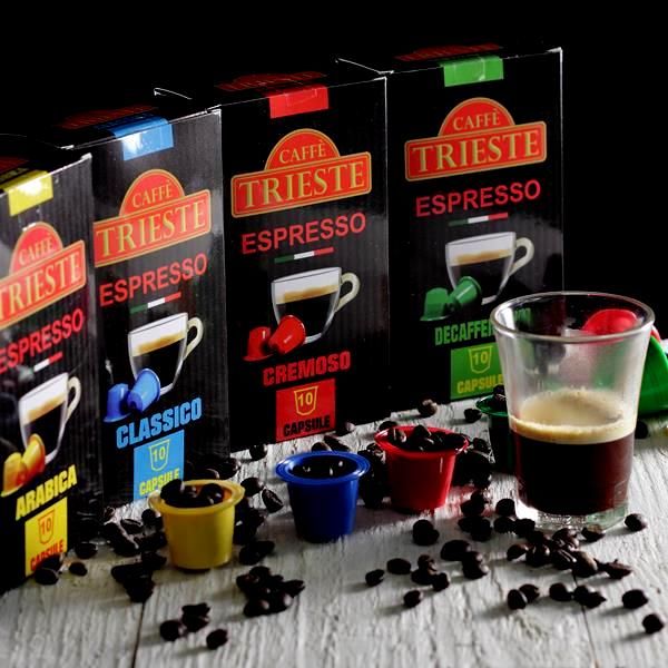 Caffe' Trieste Nespresso compatible capsules