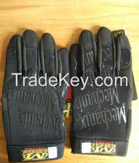 Mechanic Work Glove-Working Leather Glove-Safety Glove-Mechanic Glove-Labor Glove-Leather Glove