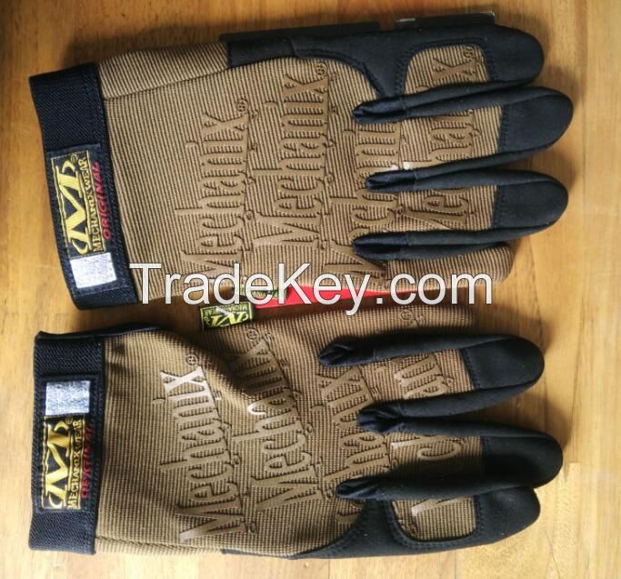 Mechanic Work Glove-Working Leather Glove-Safety Glove-Mechanic Glove-Labor Glove-Leather Glove