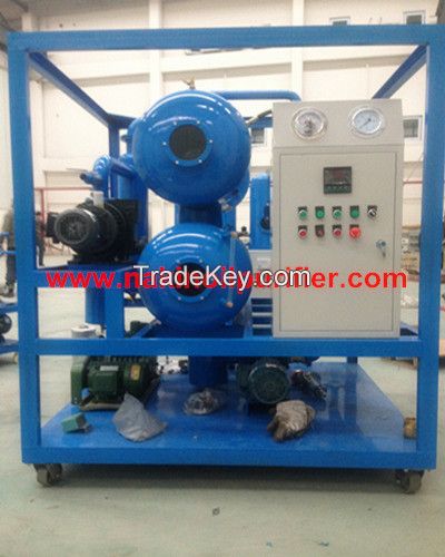 Series ZYD vacuum transformer oil purifier with double stages