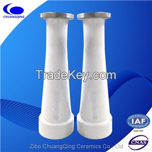 Wear Resistant Alumina Ceramic Cone-shaped Tubes