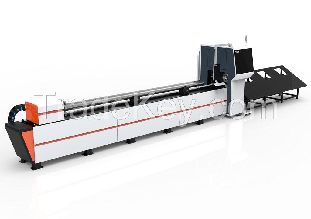 Bodor laser T6 500W-3000W CNC metal tube-2 (dia 200mm) laser cutting machine for sale with 3 years warranty