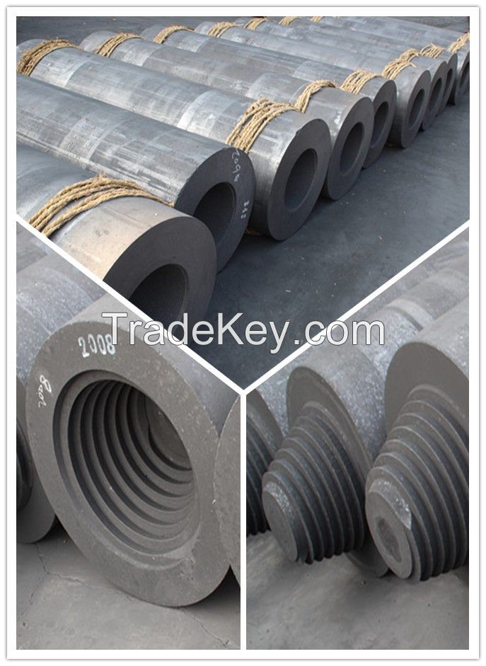 graphite electrode(RP), large-size RP(dia 600mm~1400mm), high-power RP, Ultra-power RP, high density impregnated RP, Calcined Pretoleum Coke