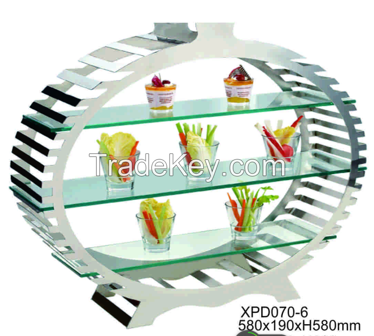 Western Used Hotel Room Service Food Display Equipment For Sale