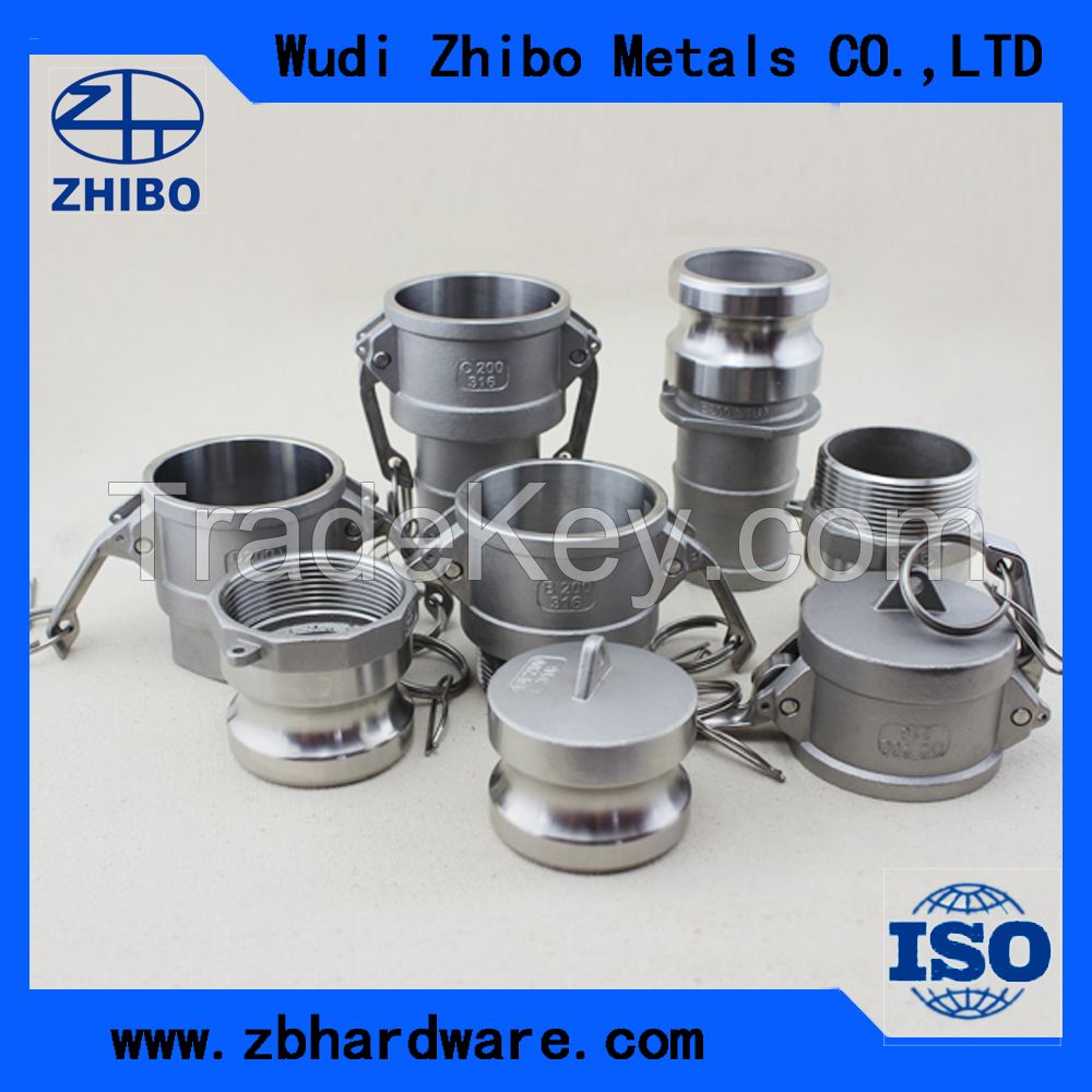 Stainless steel Hydraulic quick coupler/Stainless steel camlock coupli