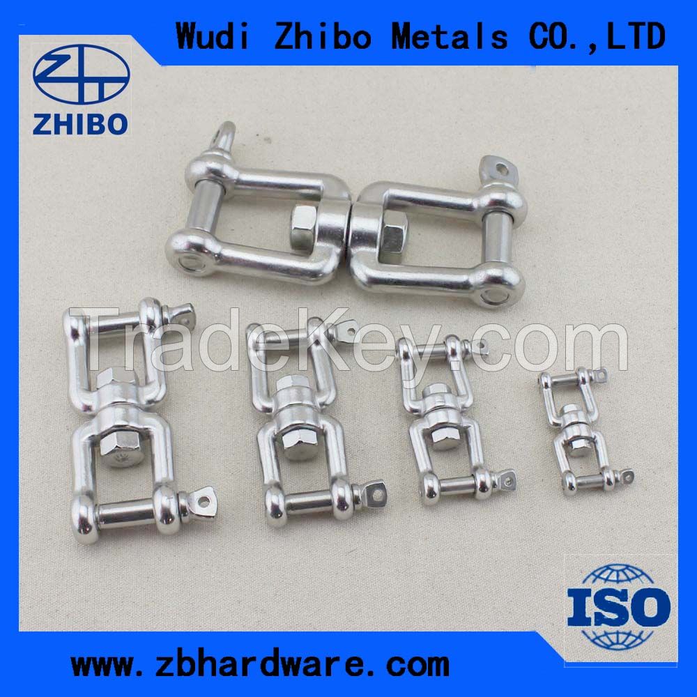 Stainless Steel Swivel Jaw And Jaw Chain Swivel Rigging Hardware