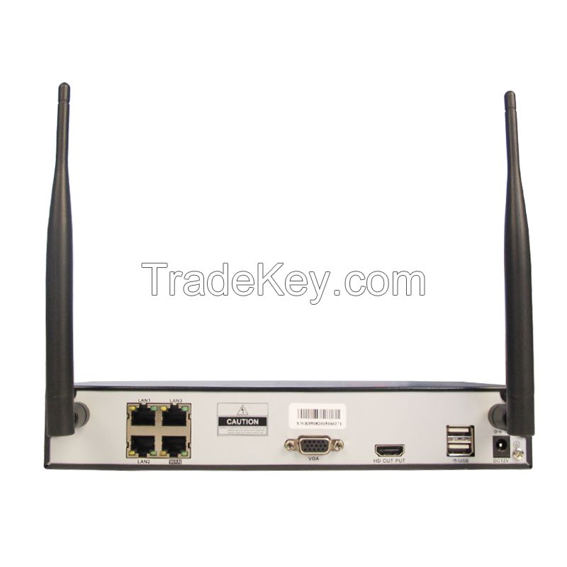 LS Vision 8CH 2.4G Wireless Wifi NVR Kit CCTV 960P IR Wifi IP Camera System (LS-WK8108)