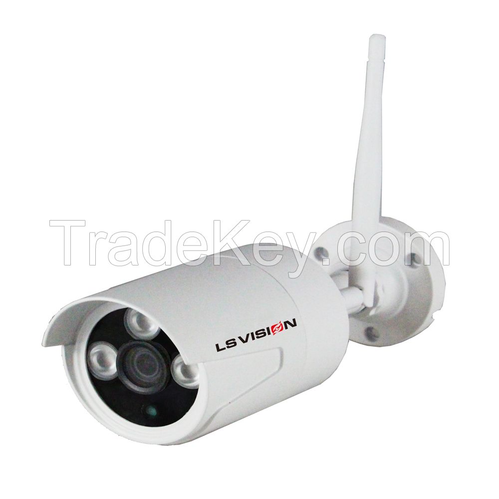 Ls Vision 1080p 4ch Wifi Nvr Kit Signal Range 120 Meters indoor & outdoor use (LS-WN9104)