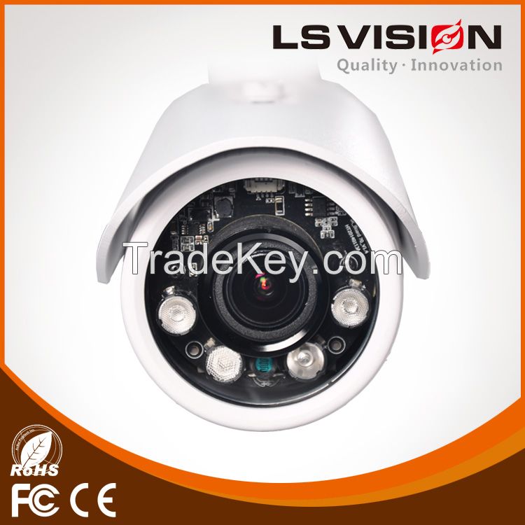 LS VISION 5mp Plug and Play Ip Camera Bullet CCTV Manufacturing(LS-VHP501W-P)