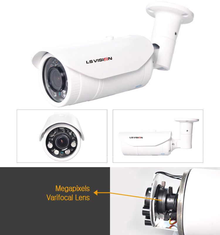 LS VISION 2 Megapixel COMS Sensor AHD camera