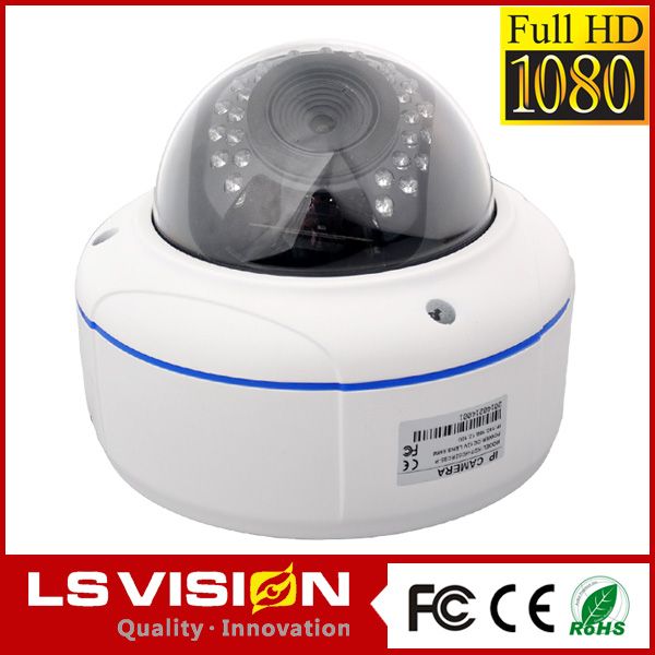 LS VISION super WDR 3mp ip dome camera IP66 standard