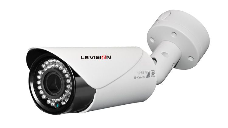 LS VISION Security Matel Housing Bullet Led Array CCTV Camera