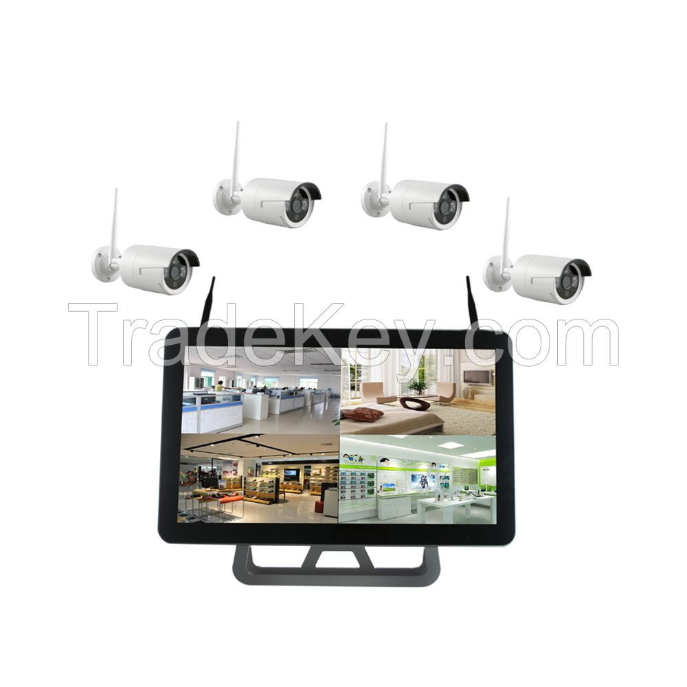 LS Vision CCTV secturity wireless 8ch 960P nvr monitor for choose ( LS-WK8108)